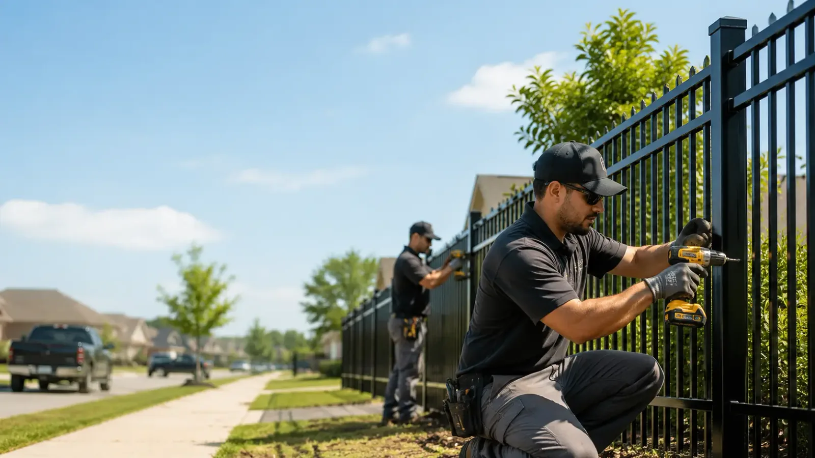 Metal Fence Installation in Otter Lake, MI